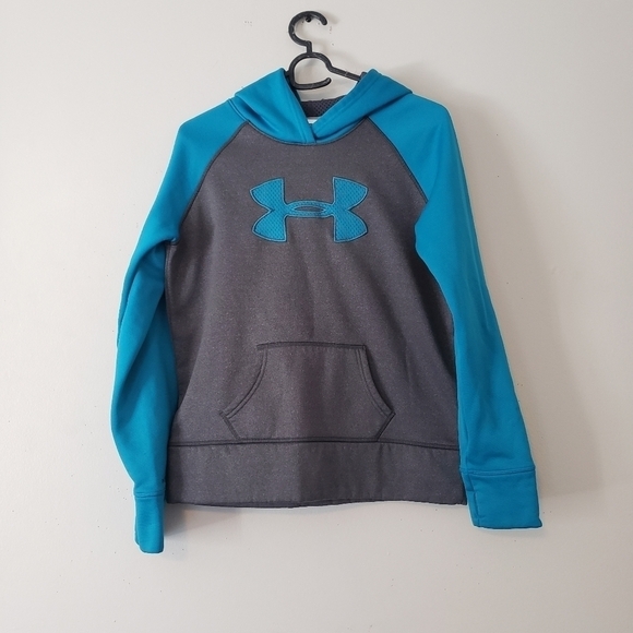 Girl's Under Armour Pullover Hoodie - Picture 1 of 5